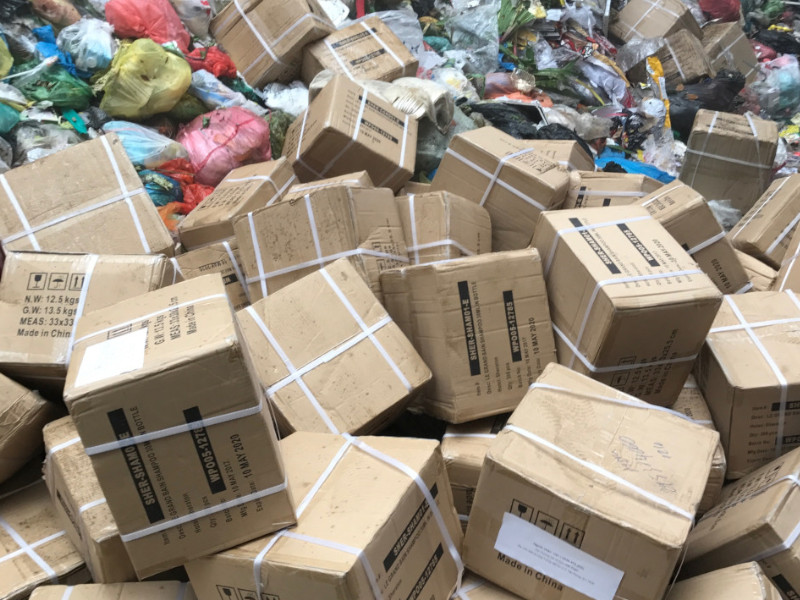 Tiêu hủy hàng hóa thực phẩm hết hạn